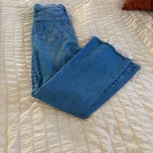 MOTHER Light Blue Denim Jeans